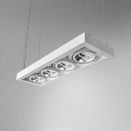 Lampa wisząca AQForm Cadra 111 X 4 Biały Struktura