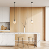 Lampa wisząca ASTRAL 1 Emibig 1267/1 czarny/złoty