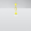 Sollux Lighting Lampa wisząca DIEGO 3 żółta SL.0579