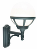 BOLOGNA 361 BLACK E27 LED 9W ON ARM UP