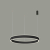 Lampa wisząca Italux PND-56215D-080RPP-BK-3KS4K-TRDIMM Czarny