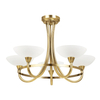 Lampa sufitowa Endon Lighting Cagney CAGNEY-5AB mosiądz