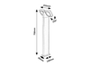 Lampa zewnętrzna Rabalux Telde 77102 antracyt