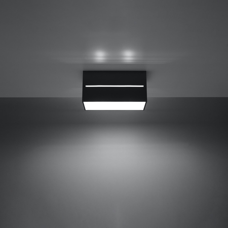 Sollux Lighting Plafon LOBO MAXI czarny SL.0384