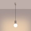 Sollux Lighting Lampa wisząca HALO 1 taupe SL.1744