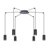 Lampa wisząca PUERTO Kaja K-4898 czarny