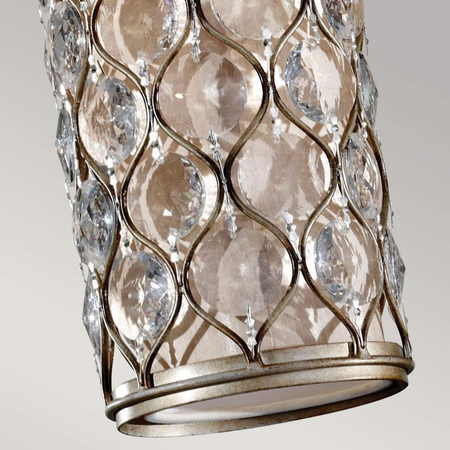 Lampa wisząca Elstead Lighting Lucia srebrny FE-LUCIA-P-D