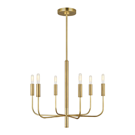 Żyrandol Elstead Lighting Brianna mosiądz FE-BRIANNA6-BB