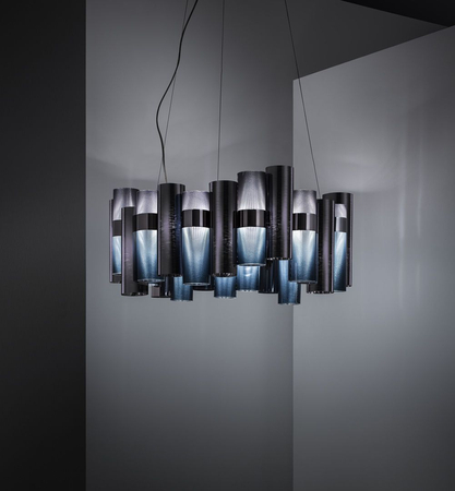 Lampa wisząca Slamp LAL87SOS00W3GR000 La Lollo Large Gradient