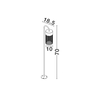 Lampa ogrodowa Luces Exclusivas DONZUELA LE75151 rdzawy
