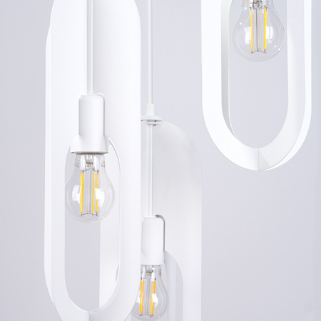Sollux Lighting Lampa wisząca NICUS 3P biała SL.1361