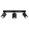 Sollux Lighting Plafon MERIDA 3 szary SL.0457