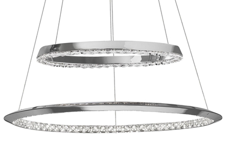 Lampa wisząca Luces Exclusivas CAUCETE LE42309 chrom