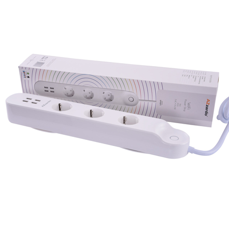 Azzardo SMART POWER STRIP 16A + USB 32A WH AZ3477 WHITE