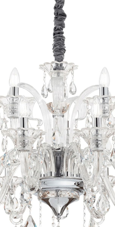 Żyrandol Ideal Lux 114170 Colossal SP15 Trasparente