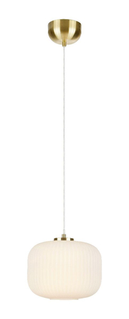 Lampa wisząca Markslöjd SOBER 107918 biały/mosiądz