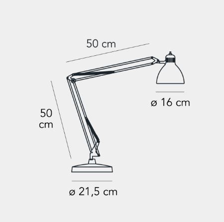 Lampa stołowa Fontana Arte F810010200NEWL Naska