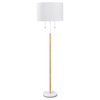 Light Prestige Lampa podłogowa Fogo biała 2xE27 LP-0304/2F WH