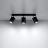 Sollux Lighting Plafon MERIDA 3 szary SL.0457