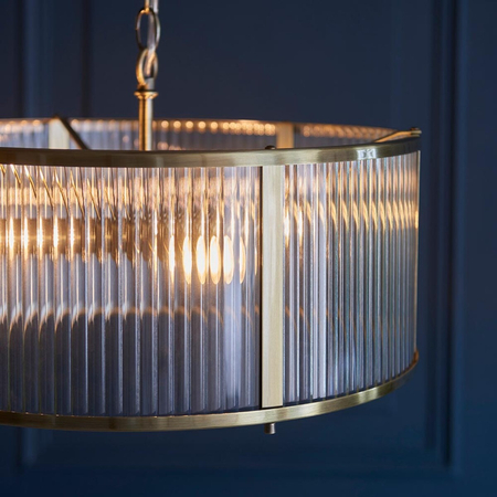 Lampa wisząca Endon Lighting Ridgeton 106282 mosiądz