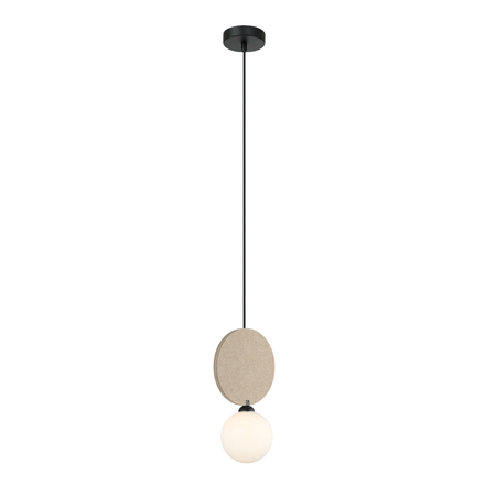 Lampa wisząca Italux PND-59779-1M-BG Czarny, Beżowy