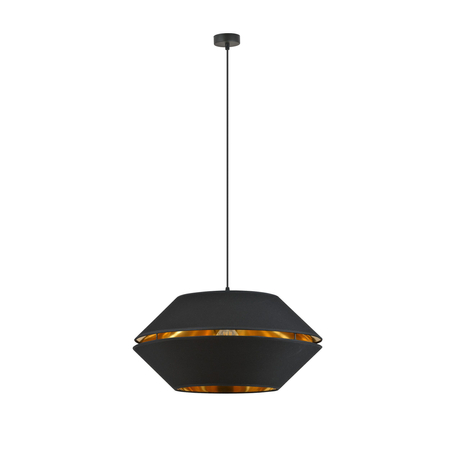 Lampa wisząca PIANO 1 Emibig 1183/1 czarny/złoty