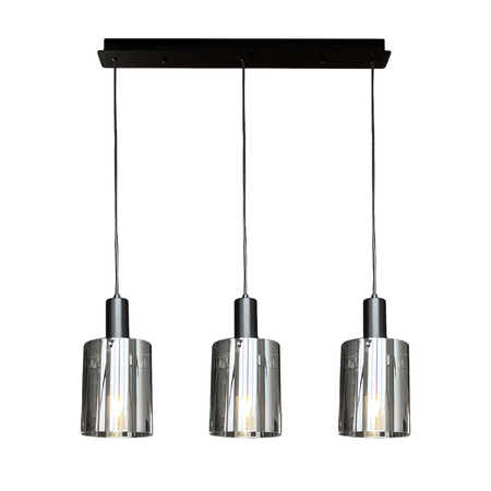 Milagro Lampa wisząca Arcadia Black 3xE27 ML1819 CZARNY