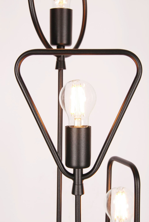 Lampa podłogowa GEO Kaja K-3934 czarny