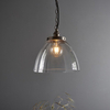 Lampa wisząca Endon Lighting Hansen Grand 106896 srebrny