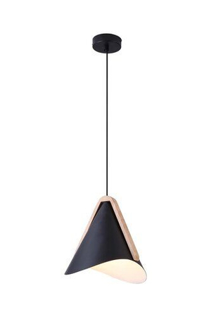 Lampa wisząca Rabalux Neva 6650 czarny matowy