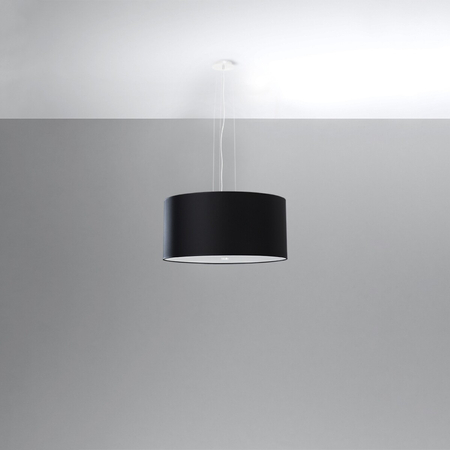 Sollux Lighting Żyrandol OTTO 50 czarny SL.0744