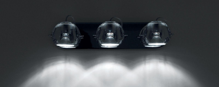 Kinkiet/lampa sufitowa Fabbian D57G2503 Beluga Colour 3 Luci Rosso