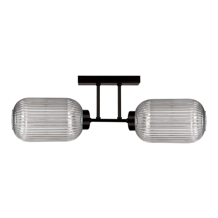 Lampa sufitowa Kaja SILVA K-5753 grafitowy, czarny