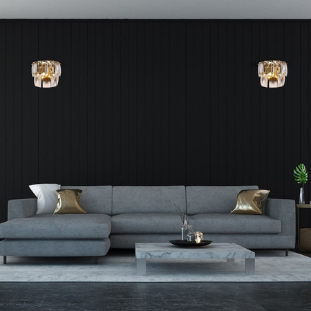 Milagro Kinkiet CHELSEA GOLD 2xE14 ML6931 ZŁOTY