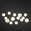 Lampa wisząca Nowodvorski SNOWBALL 11408 Czarny