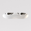 Spot Astro Trimless Round Twin Adjustable 1248021 Matowy Biały
