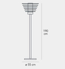 Lampa podłogowa Fontana Arte F002430150TRNE 0024