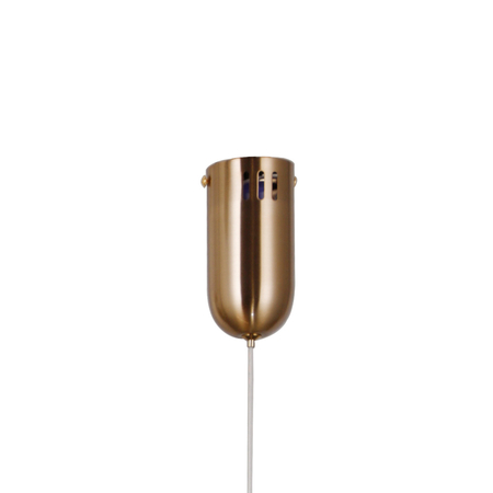 Lampa wisząca Italux PND-34359-5H-HBR-AMB złoty