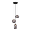 Lampa wisząca Italux PND-112038-3A-BRO+SG Hatella