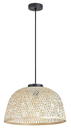 Lampa wisząca Rabalux Rattan 72025 czarny