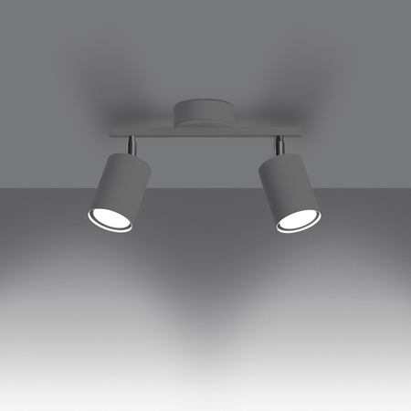 Sollux Lighting Plafon LEMMI 2 czarny SL.1127
