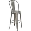 Krzesło barowe TOWER BIG BACK 76  (Paris) metal
