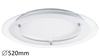 Lampa sufitowa Rabalux Lorna 3488 biały