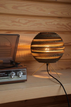 Lampa stołowa Graypants GP2047-N Scraplights Moon natural