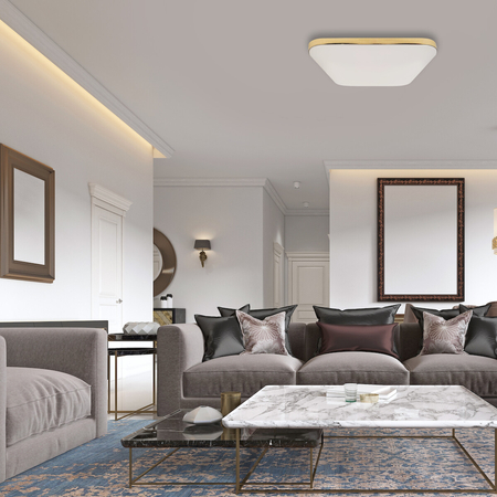 Milagro Plafon NEMO BLACK 17W LED EK7791 CZARNY