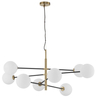 Lampa wisząca Luces Exclusivas PLATO LE41768 czarny/złoty