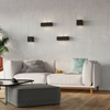 Sollux Lighting Kinkiet ceramiczny VEGA czarny SL.0878