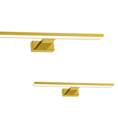 Milagro Kinkiet SHINE GOLD 80cm 15W LED ML6338 ZŁOTY