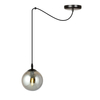 Lampa wisząca GIGI 1 BL GRAFIT Emibig 937/1 czarny