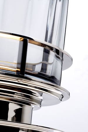 Lampa stołowa Arno - 1 źródło światła - Polerowany nikiel Quintiesse QN-ARNO-SMOKE-PN